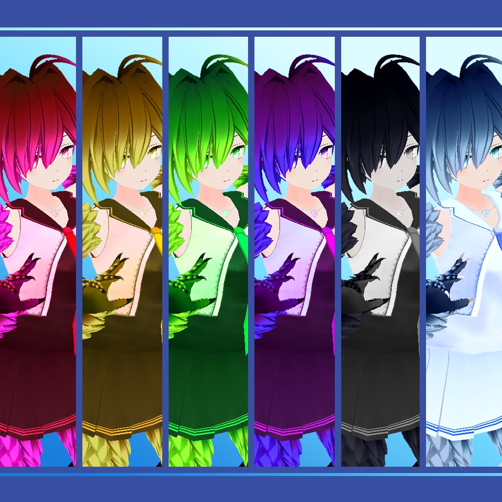 オリジナル3Dモデル:【ニフィパ(Nifipa)】SDセット