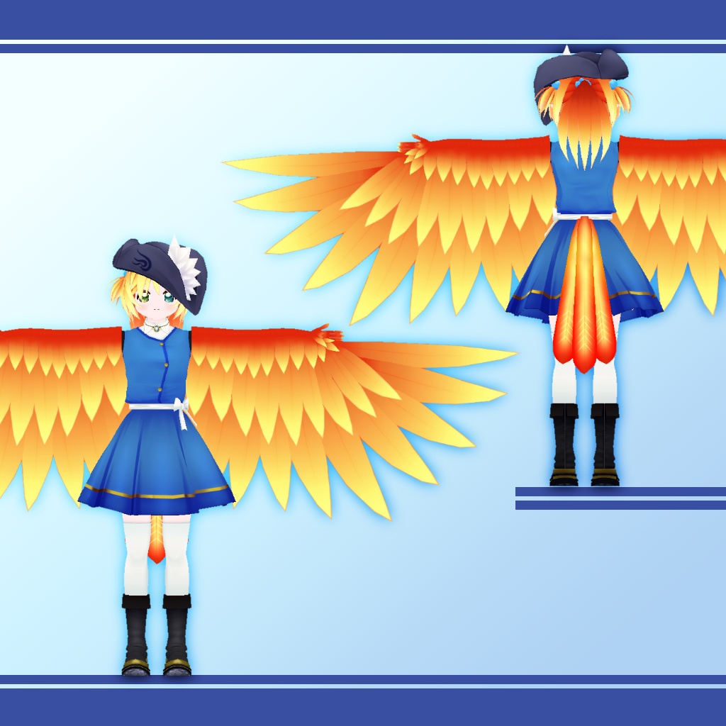 オリジナル3Dモデル:【Anra】(アンラ)