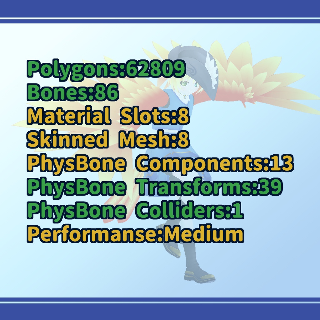 オリジナル3Dモデル:【Anra】(アンラ)