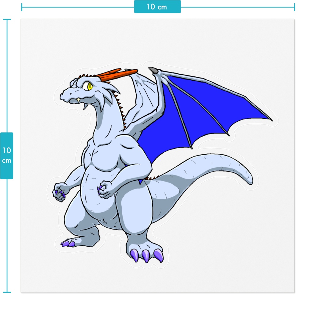 ステッカー がるでぃす君 1