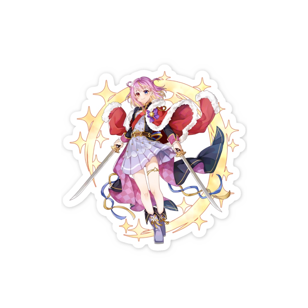 1周年記念 スマホステッカー