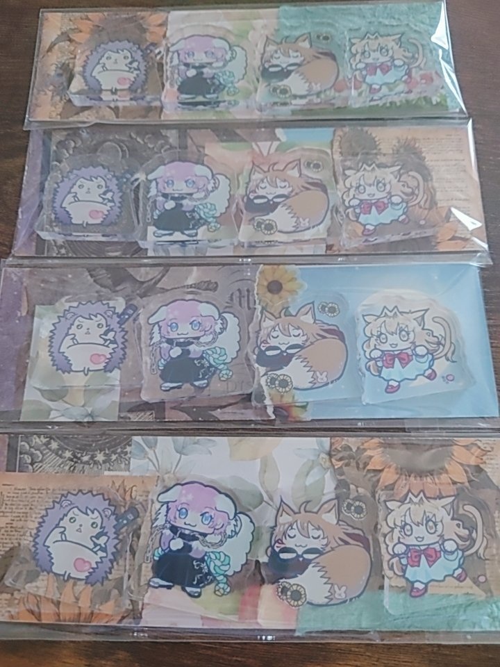 2024/07/07『ハピトリケモミミ自立ミニアクスタ』