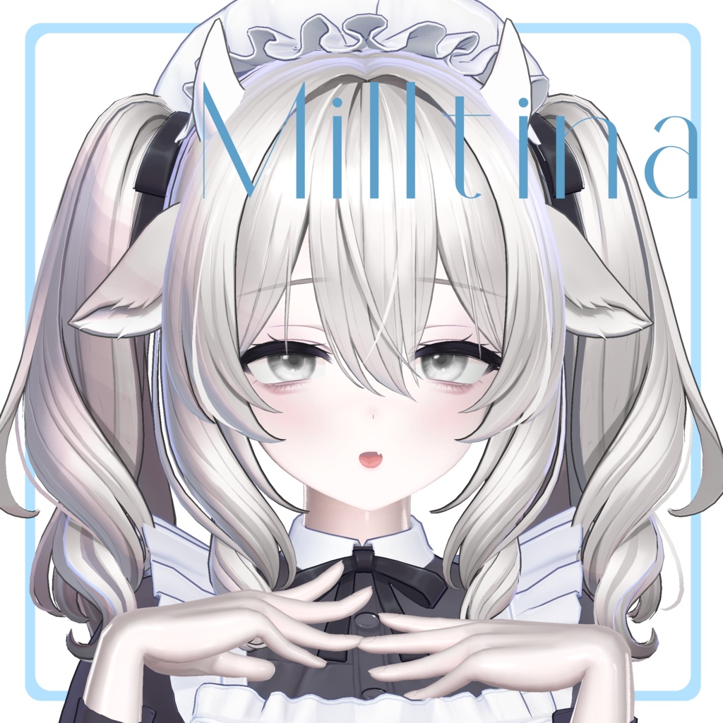 【ミルティナ, Milltina 】用　おっとり改変　Face Blendshapes