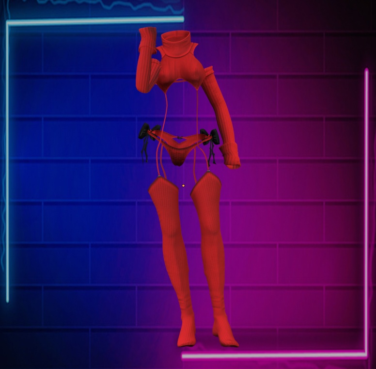 Maya Virgin destroyer sweater