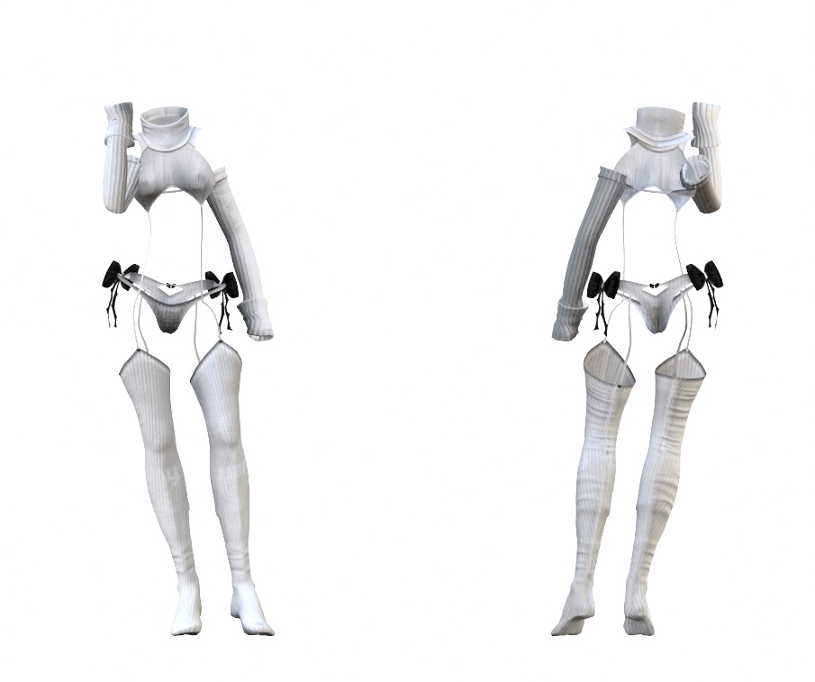 Maya Virgin destroyer sweater