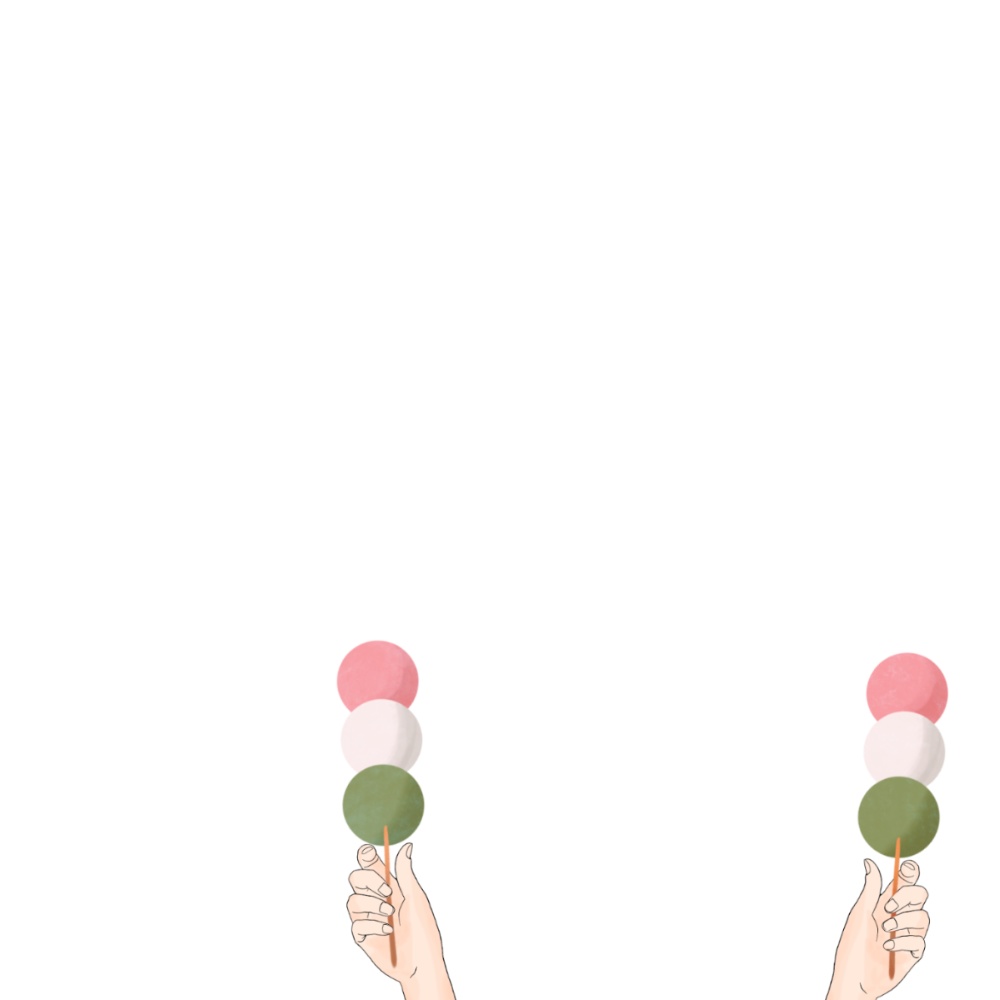 動く背景のみ有料お花見できるセット