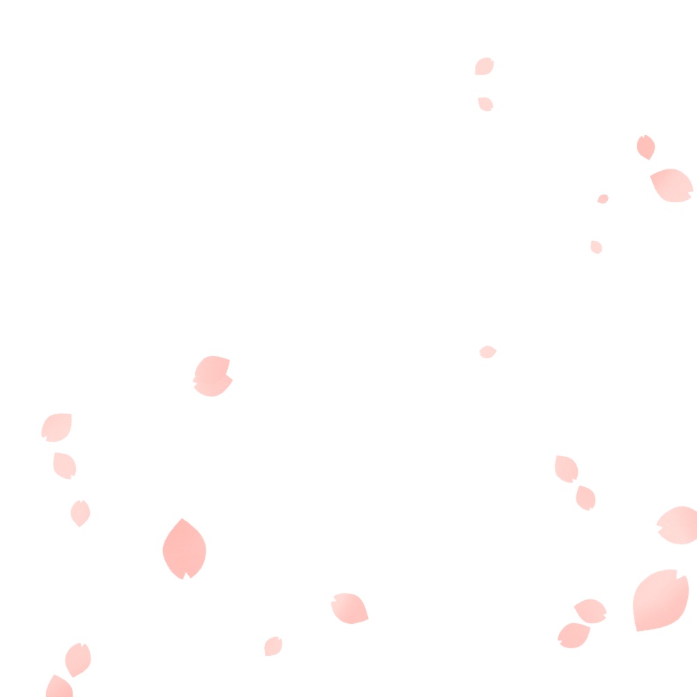 動く背景のみ有料お花見できるセット