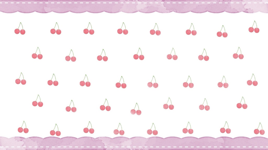 消しゴムハンコ風食べ物の壁紙