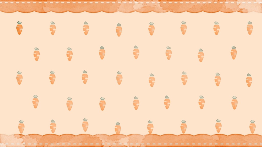 消しゴムハンコ風食べ物の壁紙