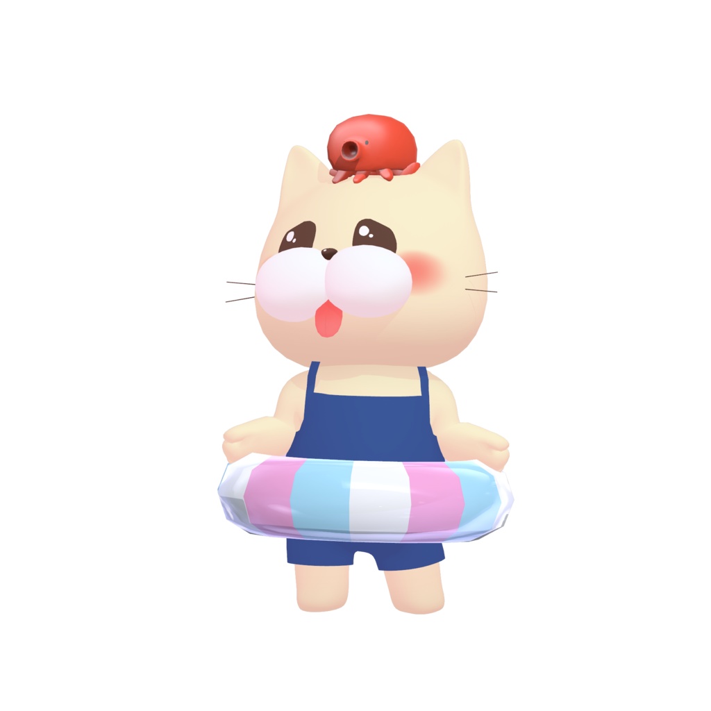 ペロ猫【海水浴】vrmアバター