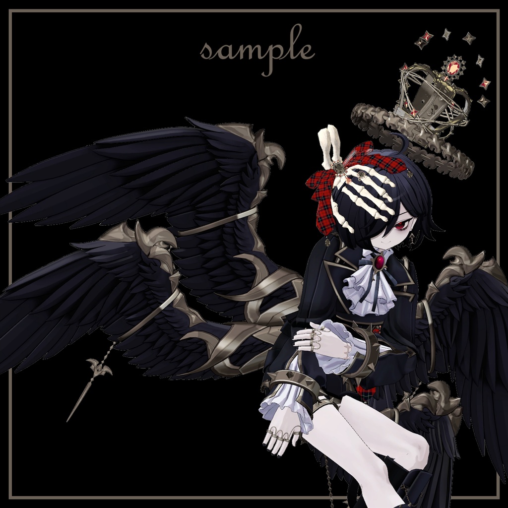 【VRCHAT】👑H1 F1VE👑(アニメーション付き王冠アクセサリー)