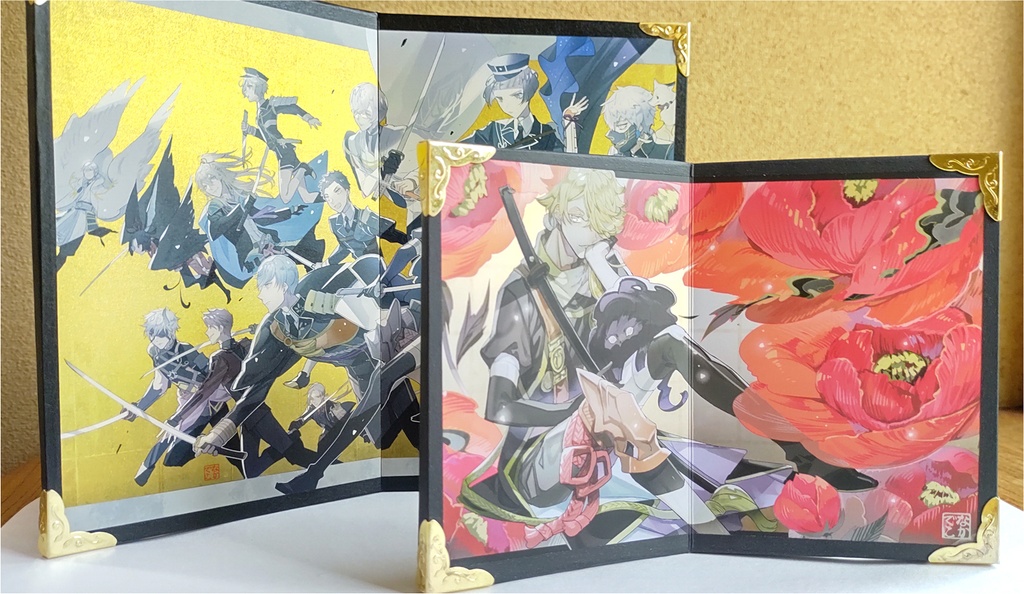 【グッズ】ミニ屏風セット
