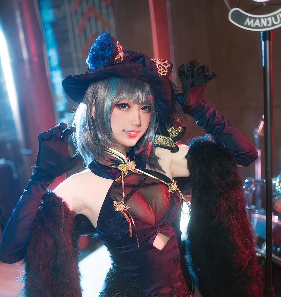 柴郡旗袍