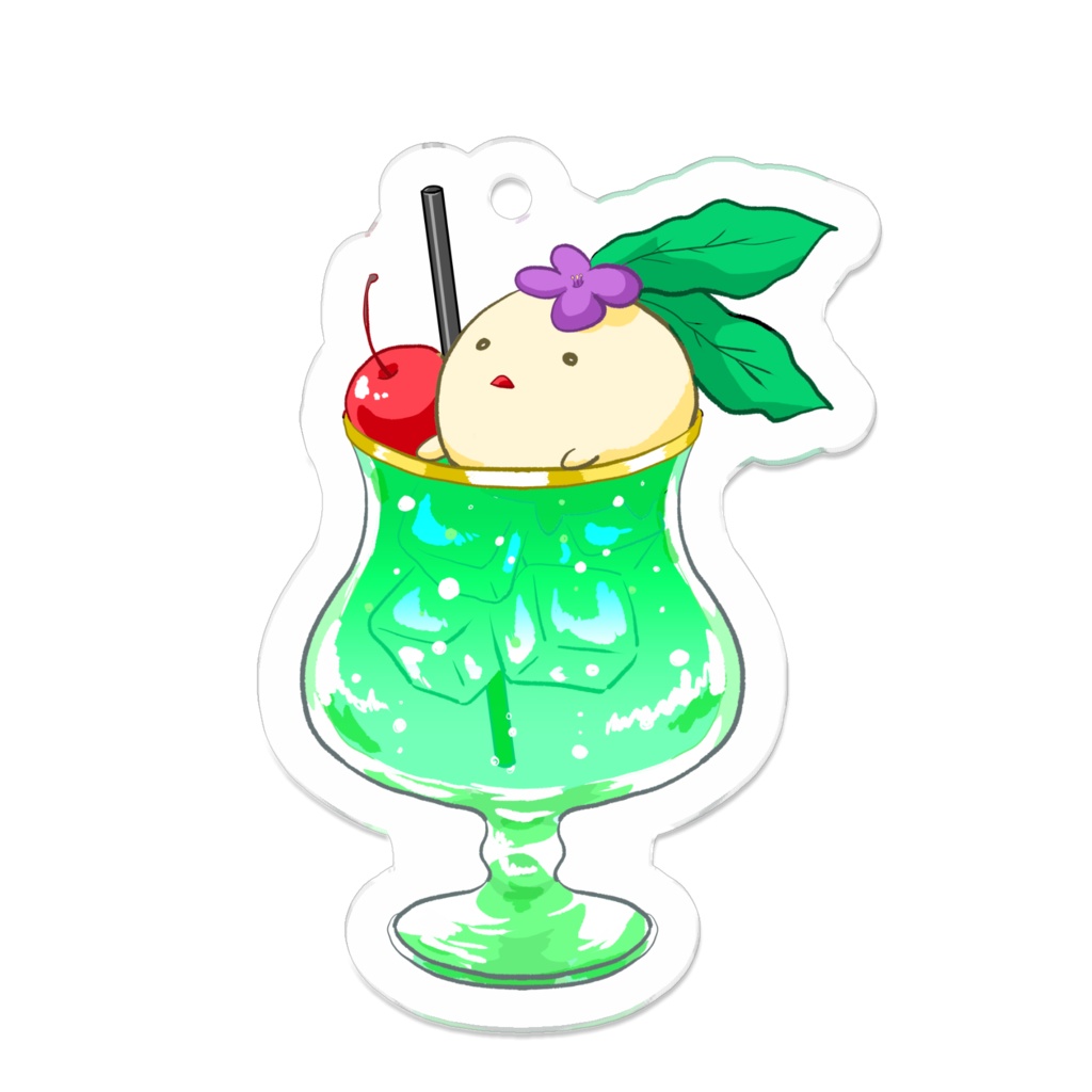 クリームソーダなマンドラゴラちゃん