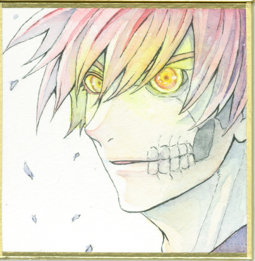 一次創作豆色紙原画