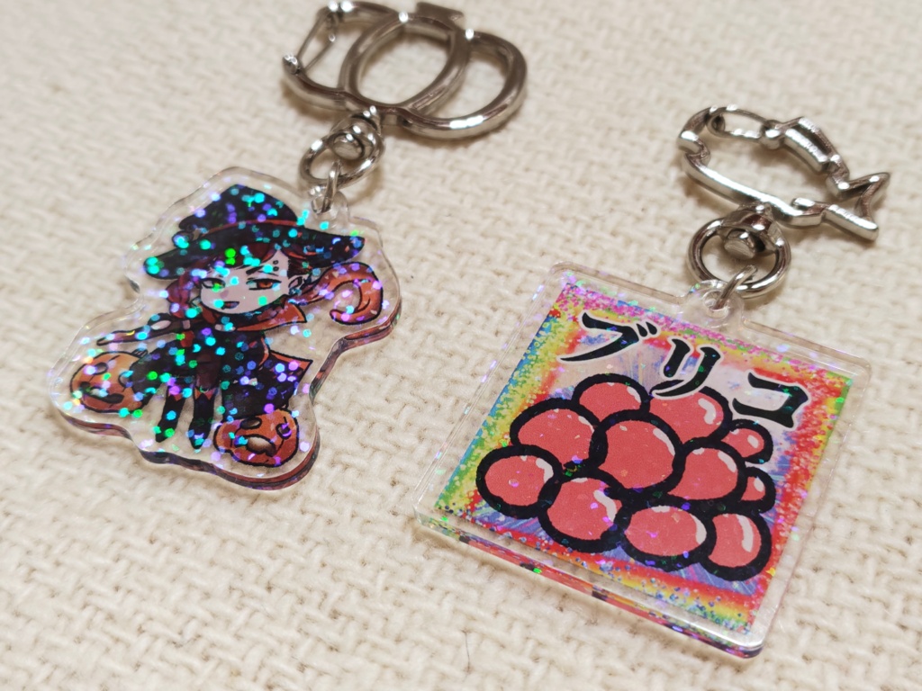アクリルキーホルダー
