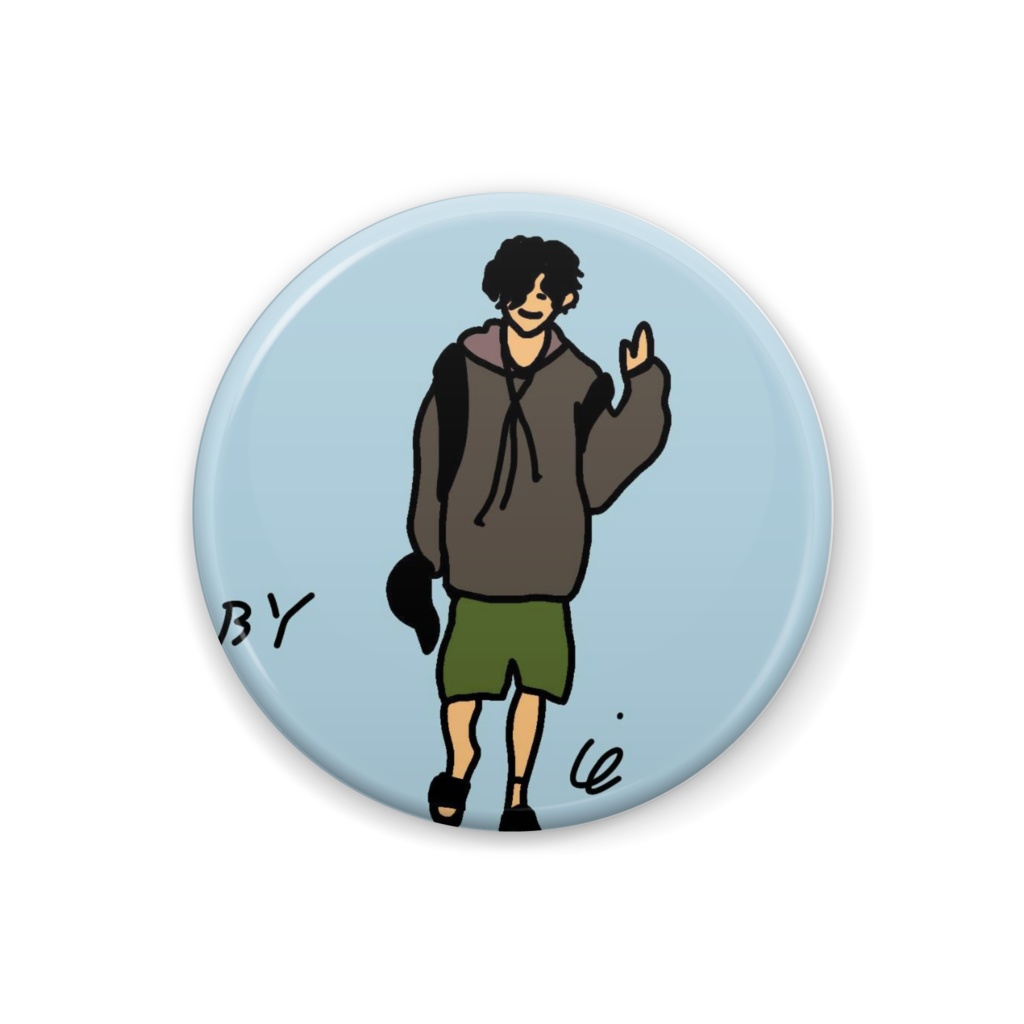 髪もしゃもしゃくん