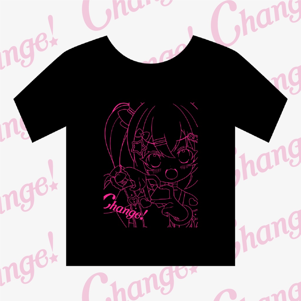 Change! Tシャツ【ピンク】