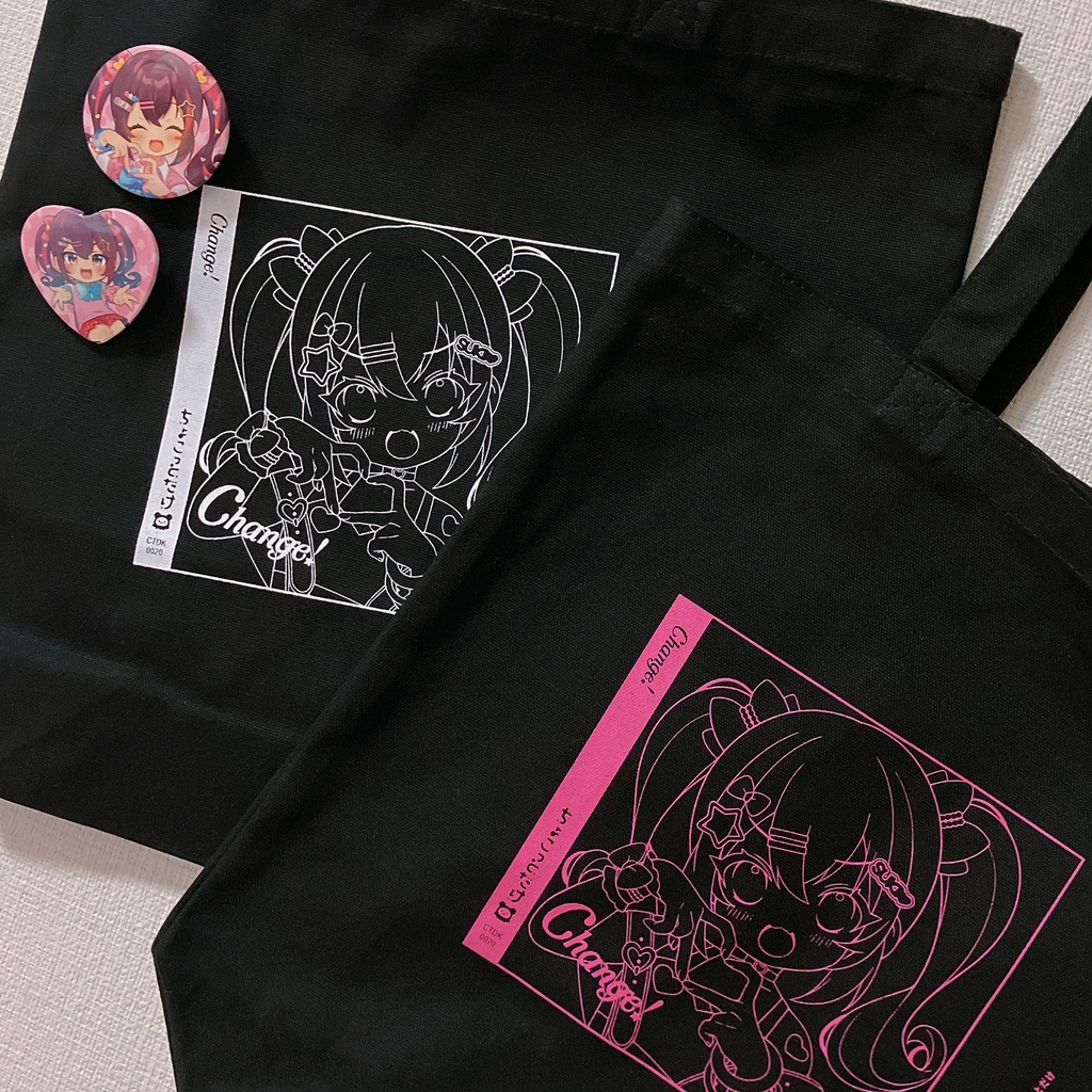 Change!トートバッグ