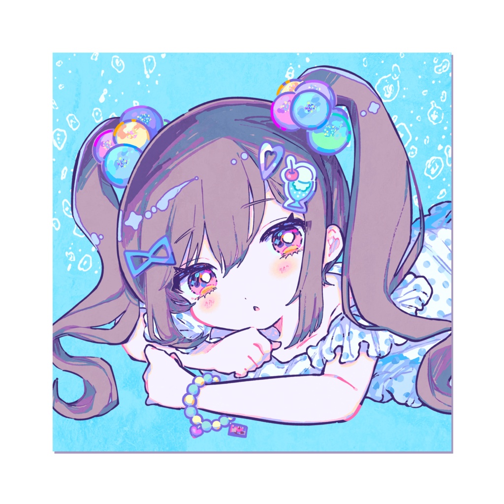 BLUE SODAキャンバスアート【A】