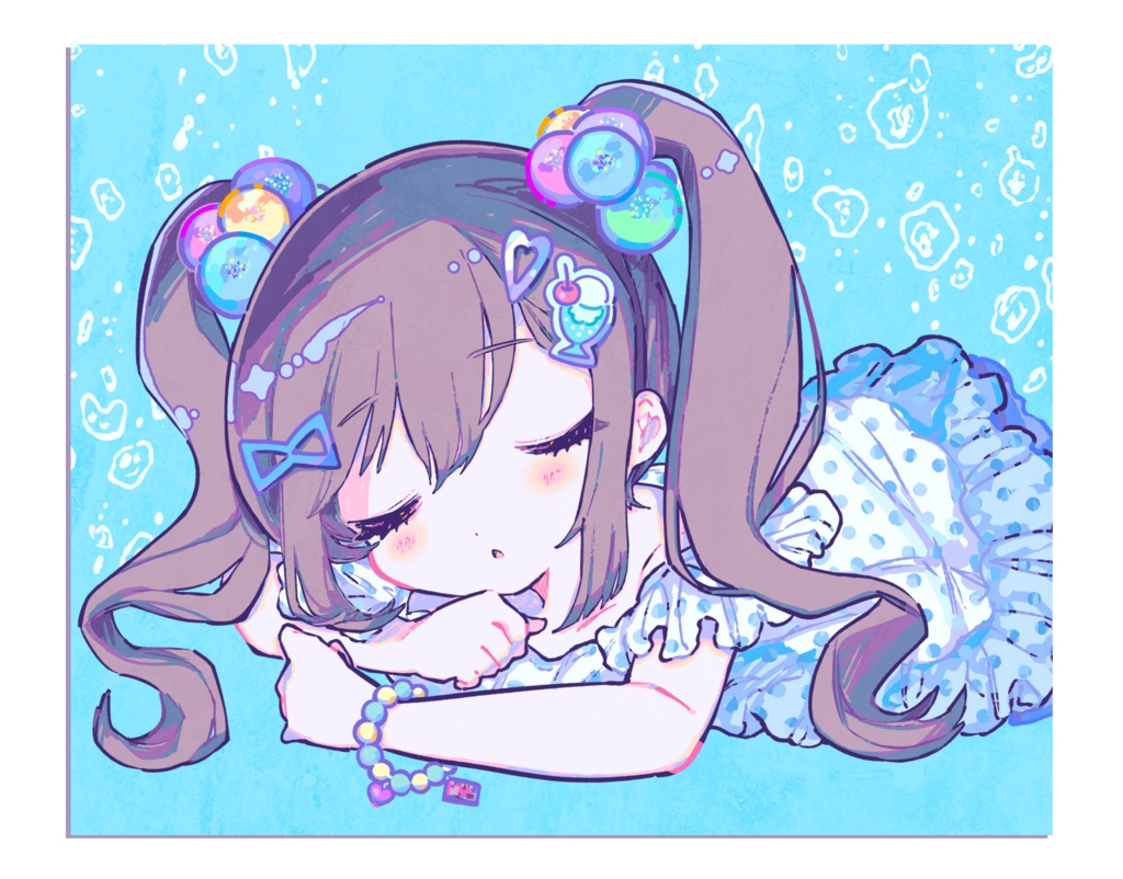 BLUE SODAキャンバスアート【B】