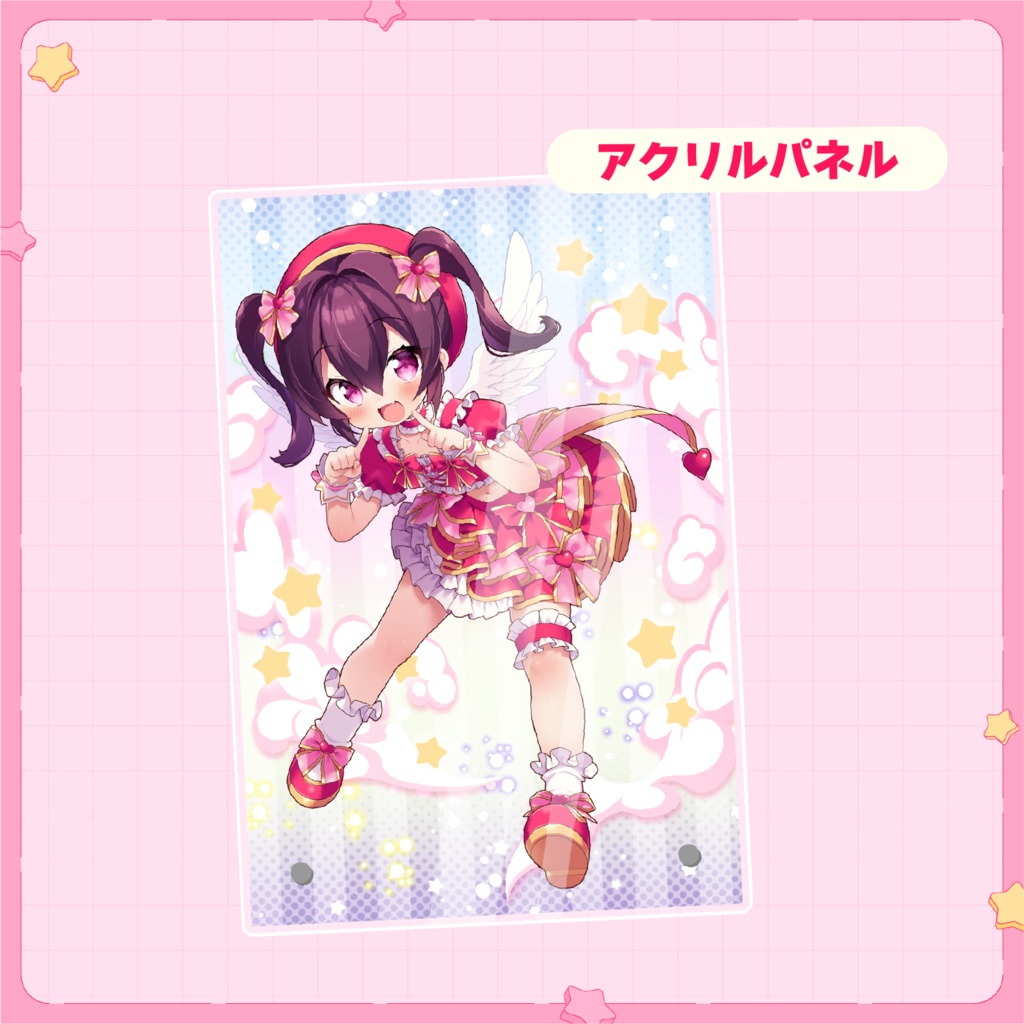 ちょこぱ1stアクリルパネル