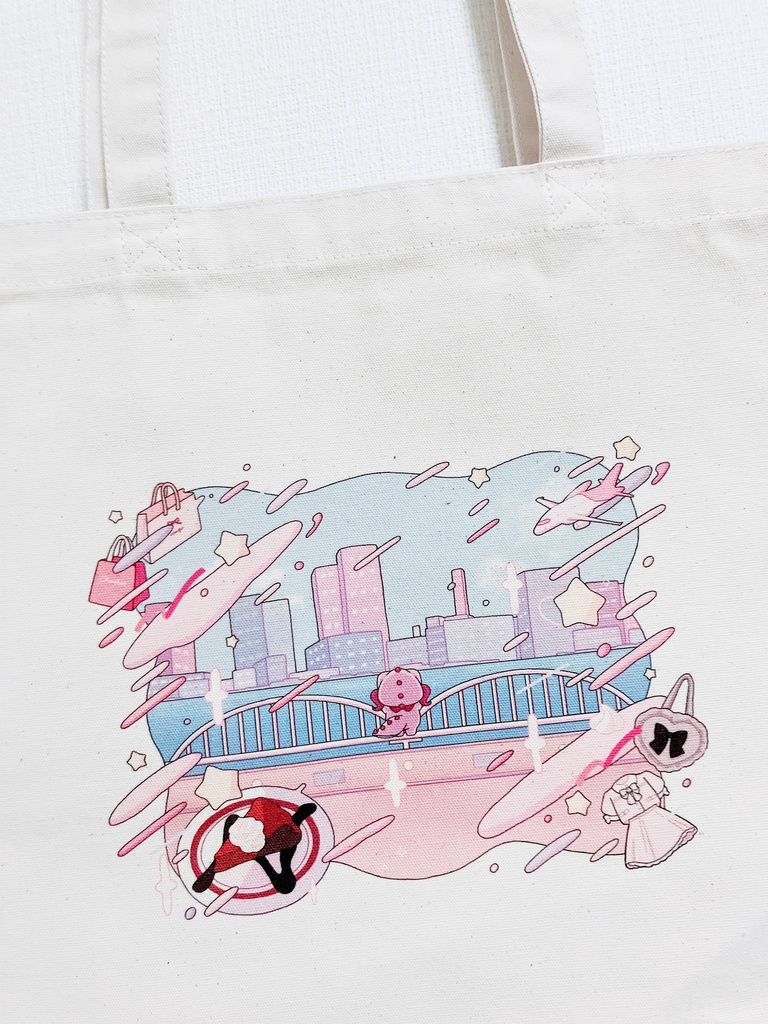 ちょこざうるす おでかけトートバッグ