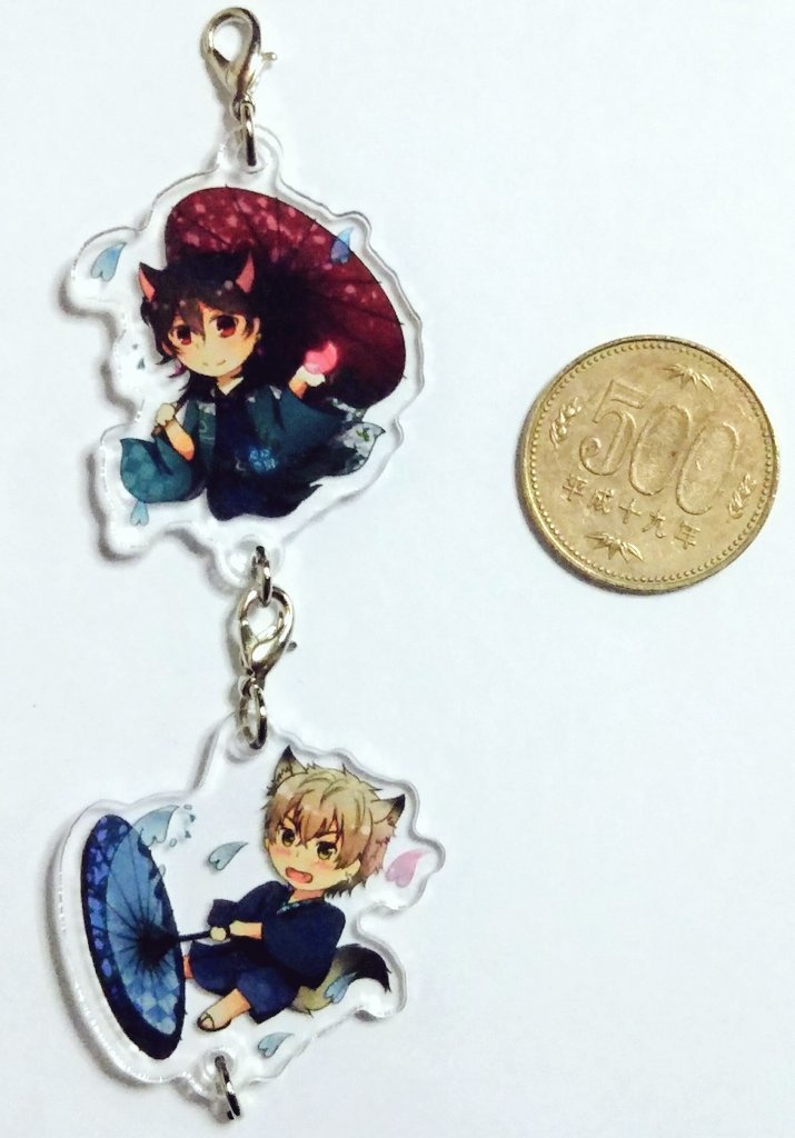 零晃つながるアクキー