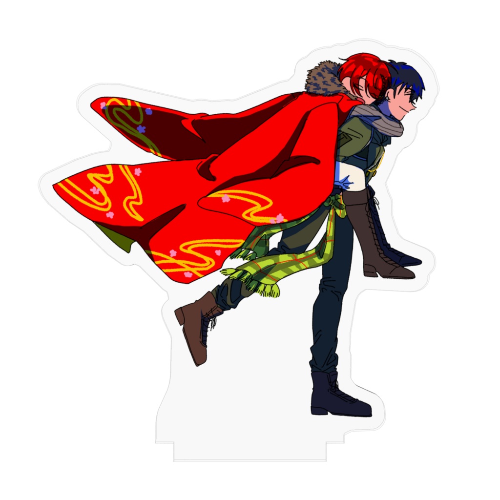 だんだざアクスタ(おんぶ)