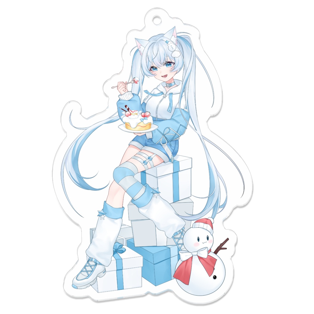 寝星なぎ誕生日限定アクリルキーホルダー70×70mm