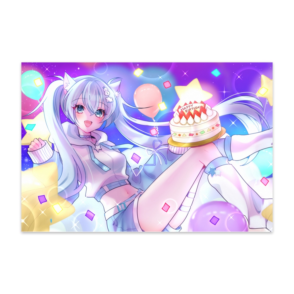 寝星なぎ誕生日限定ポストカード