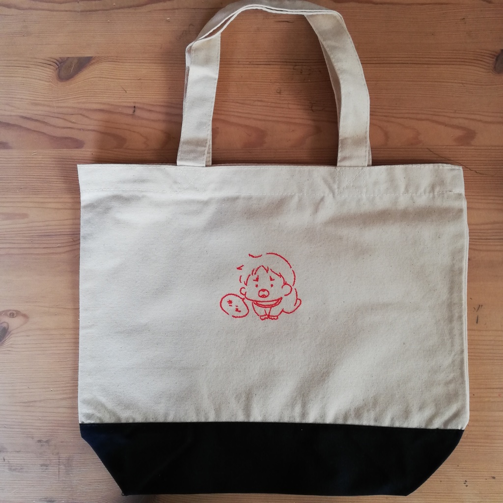 歯が生えたべびのしんミニトート