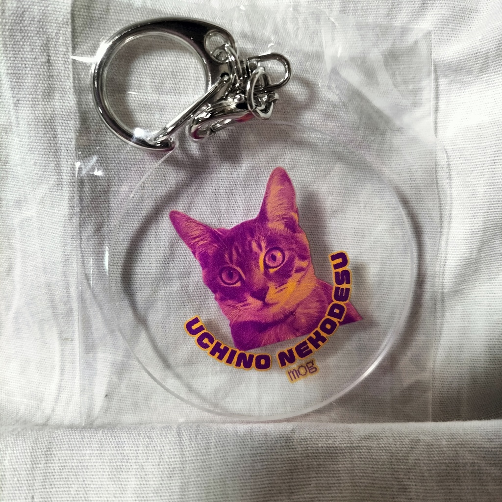 うちのねこですアクキー