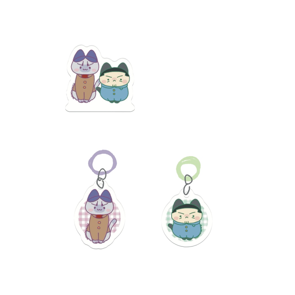 しゃむまんちアクリル各種