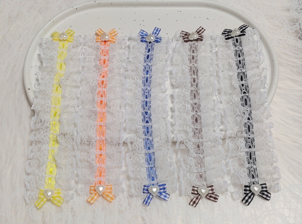 いつぬい ぬいぐるみ用 ヘッドドレス ギンガムチェック