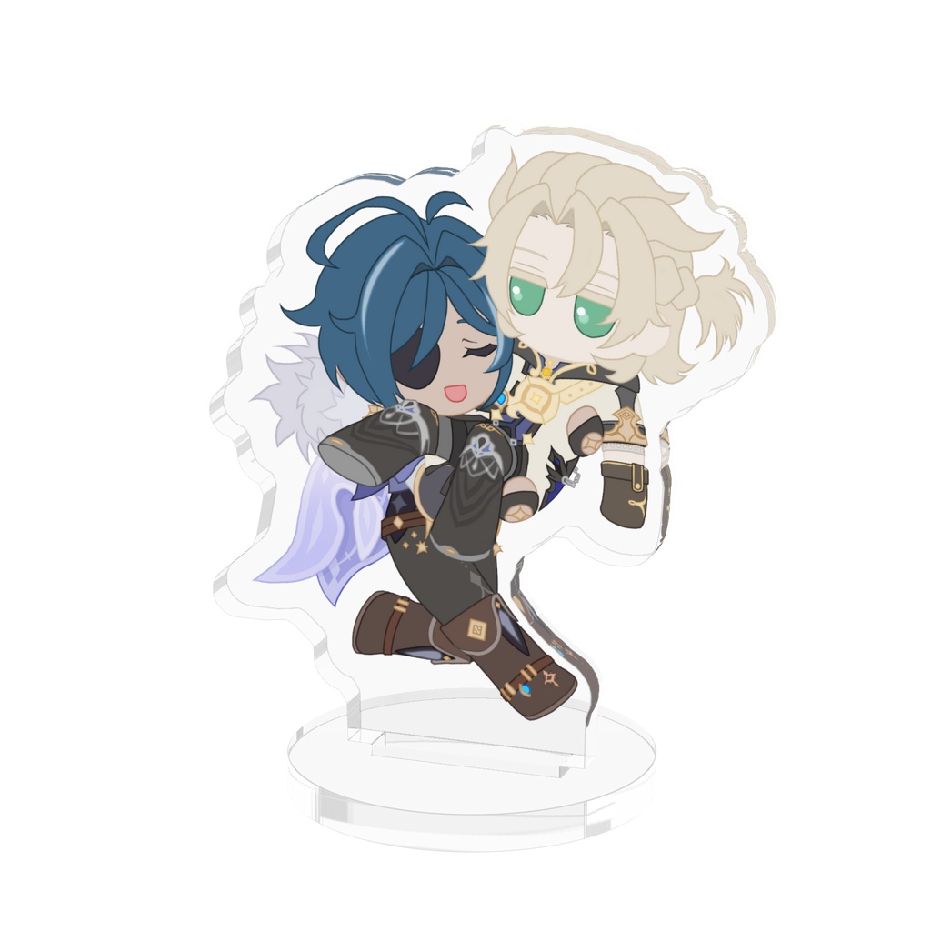 【非公式】原神 凱亜×アルベド アクリルスタンド（Genshin Kaebedo Acrylic Stand）