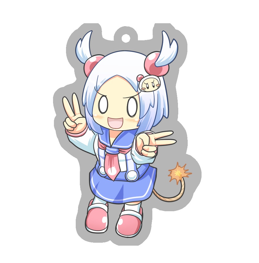 アクリルキーホルダー シロン