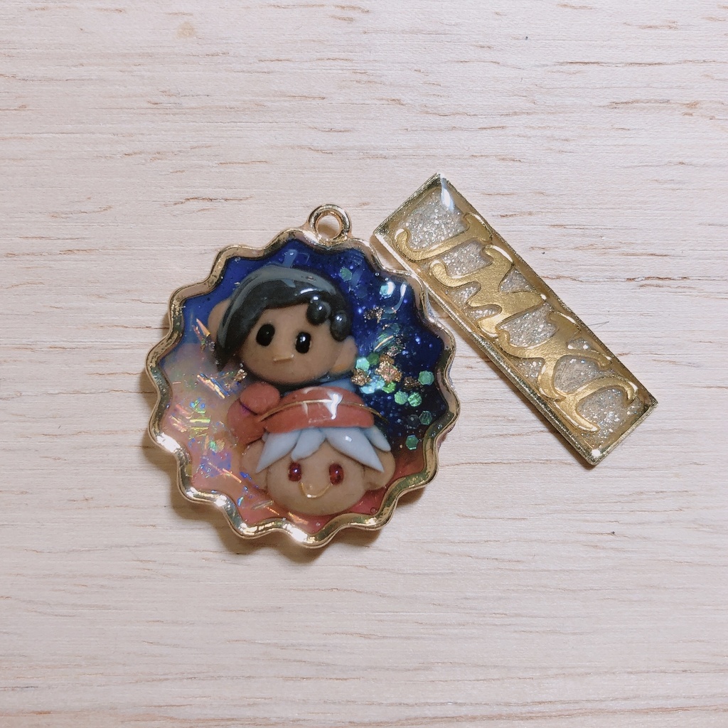 夜空のちみジャミカリキーホルダー