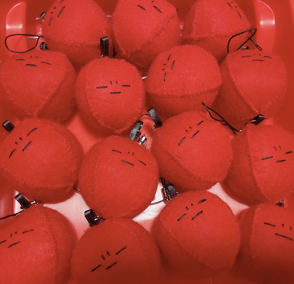 手作り梅ちゃキーホルダー