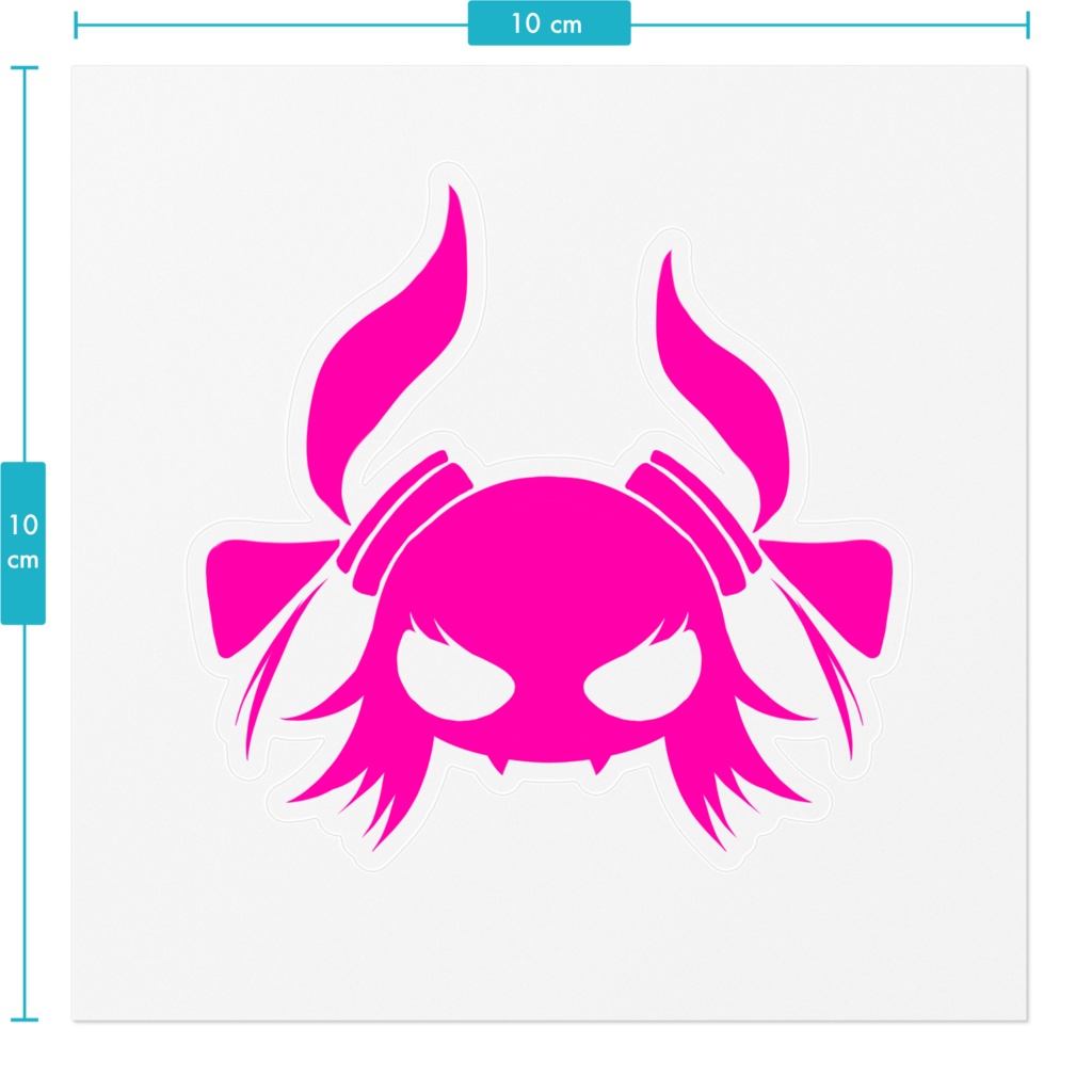 エリザベート・バートリー デカール風ステッカー