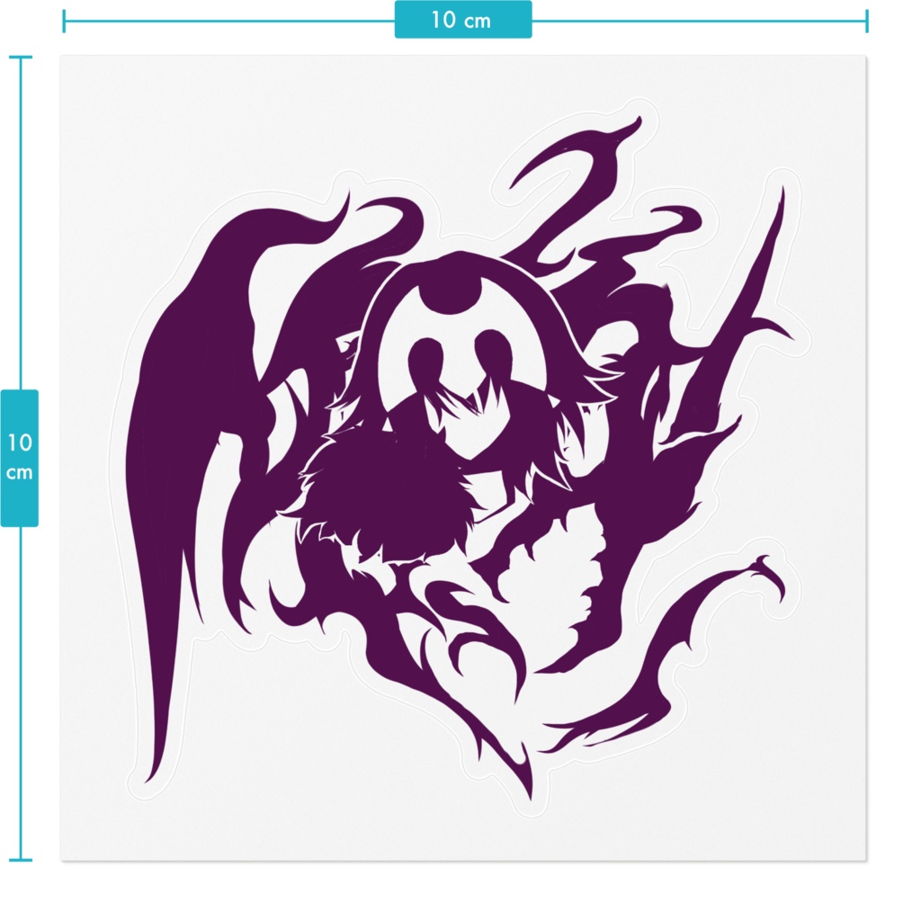 ジャンヌ・ダルク・オルタ デカール風ステッカー