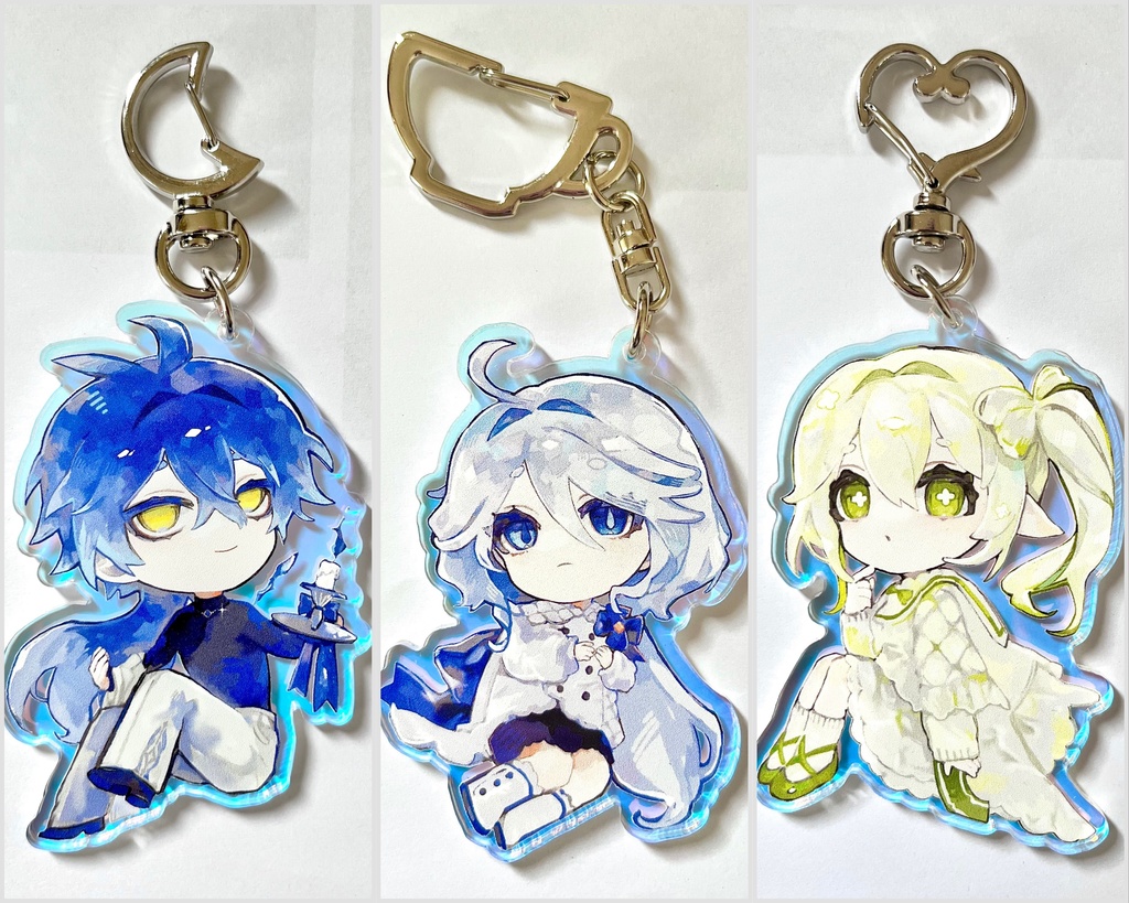 原神 オーロラアクキー 3種類