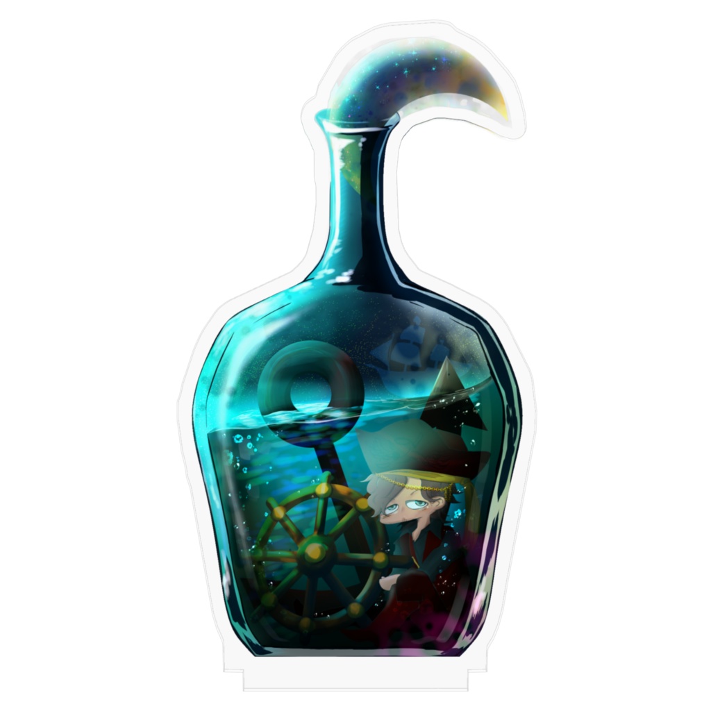 海賊ツキさん瓶アクスタ