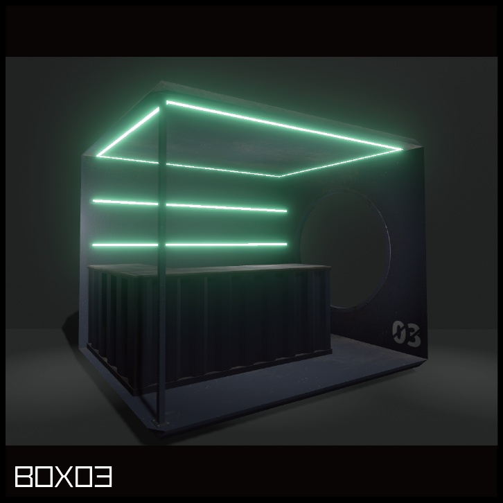 Sci-fi container＿BOX03
