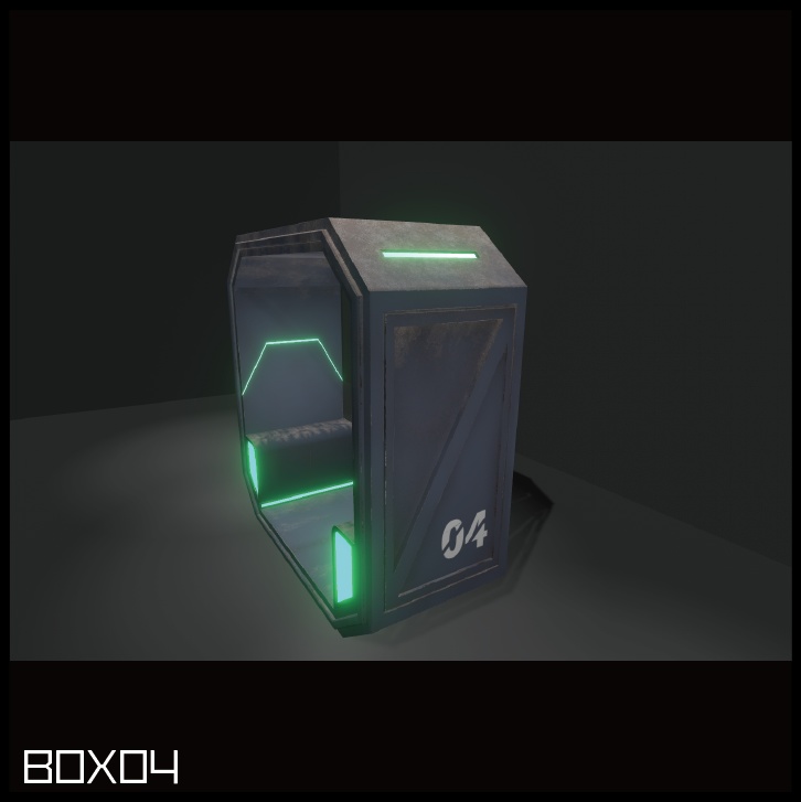 Sci-fi container＿BOX04