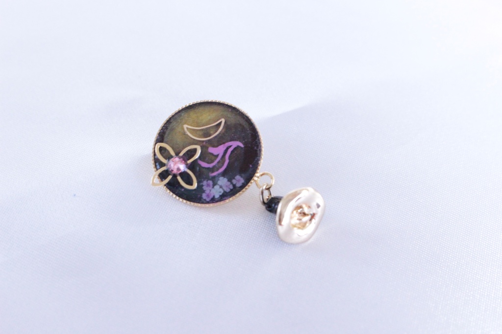 【ぬい用ヘアクリップ】アルストロメリア