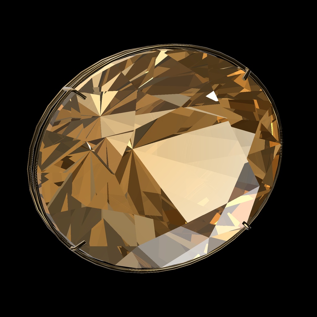 【開店記念・期間限定無料】Citrine Pumpkin Brooch|ハロウィンギミック付き宝石ブローチ