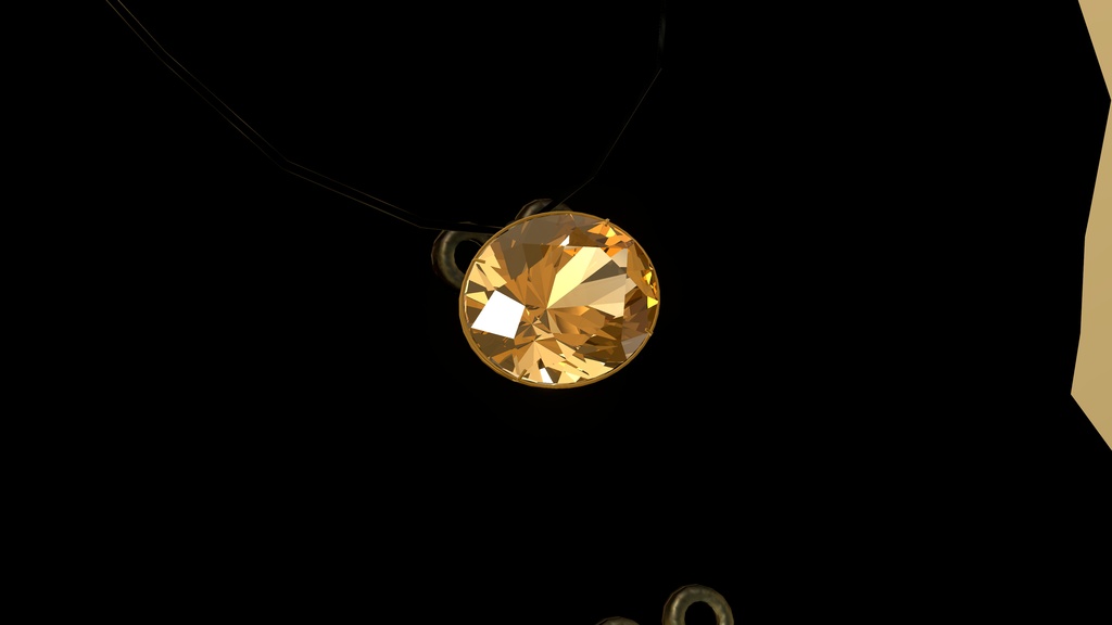 【開店記念・期間限定無料】Citrine Pumpkin Brooch|ハロウィンギミック付き宝石ブローチ