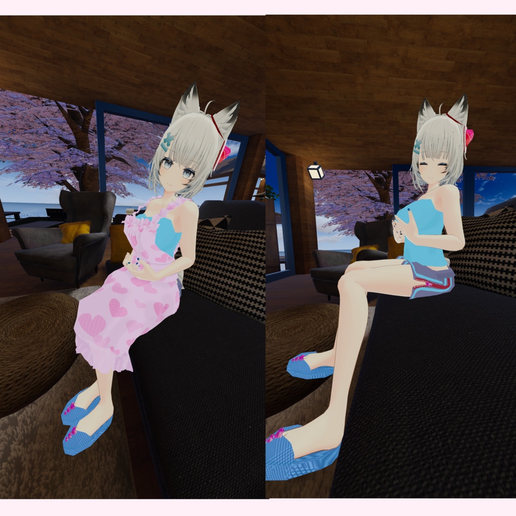 ※サポート終了※【ヨール対応衣装】ふりふりエプロン-ver.Valentine-