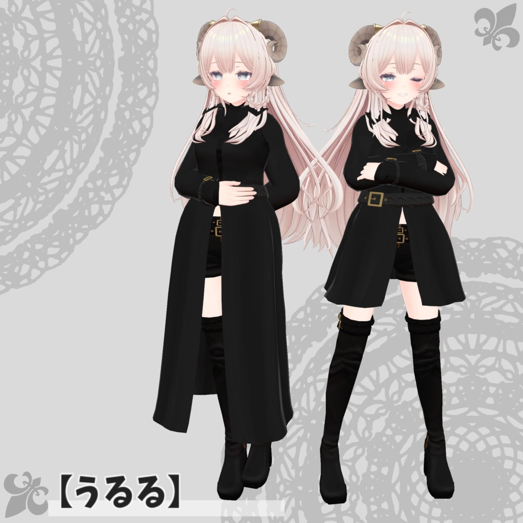 【49アバター対応】Trench coat